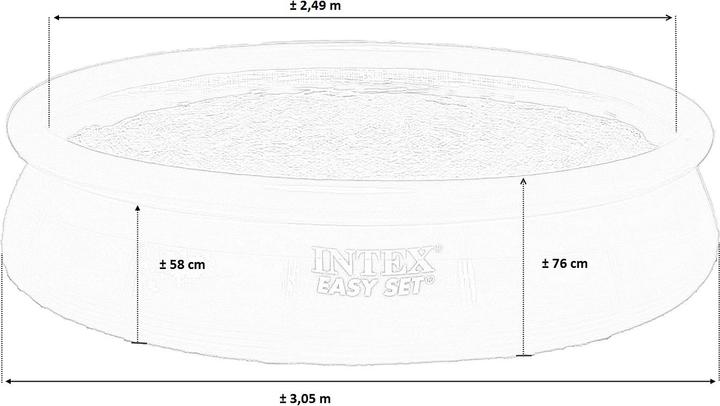 Image du produit Intex Easy Set (Ø 305 x 76 cm)