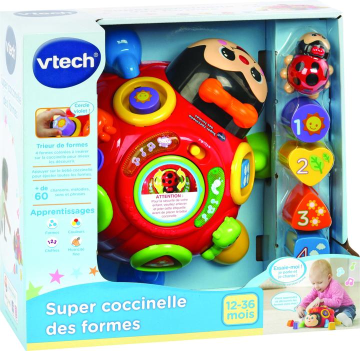 Immagine prodotto VTech Super coccinelle delle forme FR (Francese)