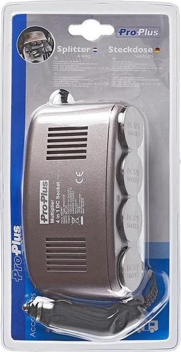 Immagine prodotto ProPlus Presa quadrupla incl. supporto