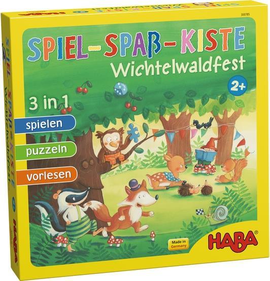 Produktbild Haba Spiel-Spass-Kiste Wichtelwaldfest (Deutsch)
