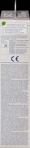 Immagine prodotto dm Profissimo Guanti monouso in lattice bianco medio (M)