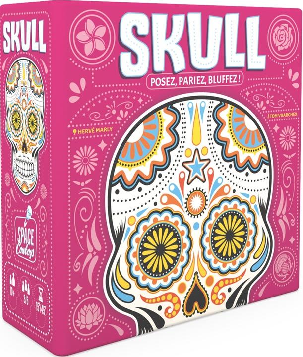 Actual product image Asmodée Skull Silver (French)