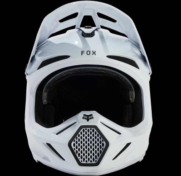 Actual product image Fox V3 RS Carbon Solid Helmet (54 cm)