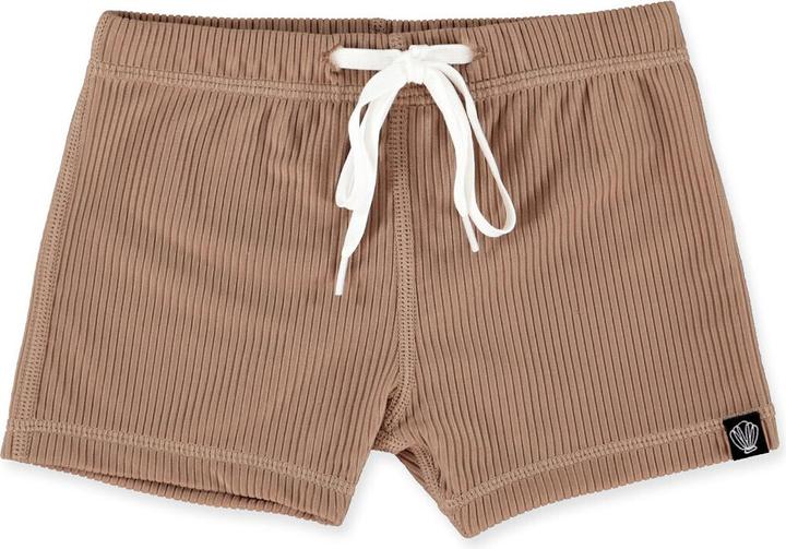 Actual product image Beach & Bandits UV swim shorts Ribbed Chocolate (116)