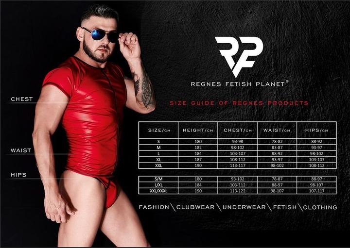 Produktbild Regnes Fetish Planet Wetlook Men's open back briefs (M)