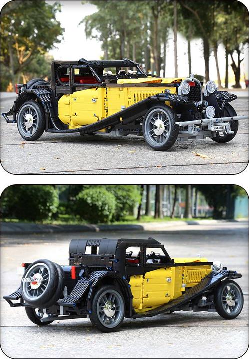Actual product image Mould King Vintage car 50T