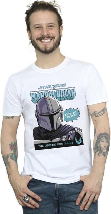 Image du produit Star Wars - T-shirt MANDO COMIC COVER - Homme (XXL)