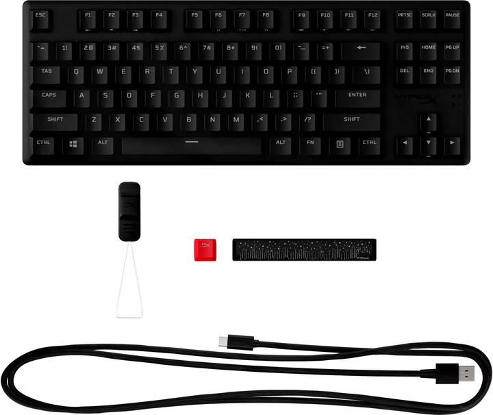 Actual product image HyperX Alloy Origins Core PBT HX (CH, Cable)