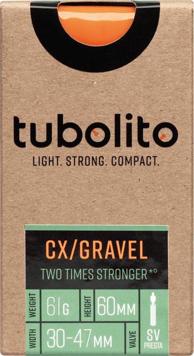 Produktbild Tubolito Tubo CX/Gravel All (Presta (SV), 28", 60 mm)