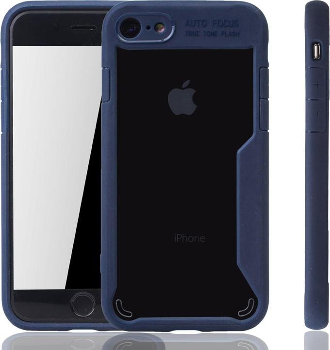 Produktbild König Design Apple iPhone SE 2020 Hülle Case Handy Cover Schutz Tasche Schutzhülle Etui Blau (Apple iPhone SE (2nd Gen))