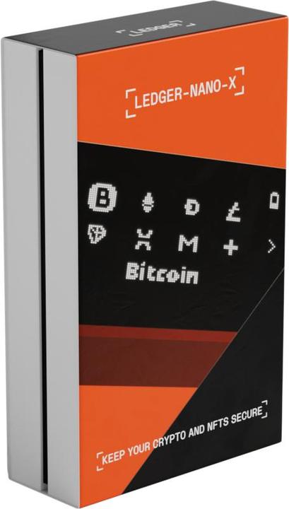 Image du produit Ledger Nano X - Noir onyx (Lithécoïne, Zcash, Se dépêcher, Bitcoin, Vertcoin, Neo, éther, Ubiq, Ethereum Classic, Bitcoin cash, Stellaire, Komodo)