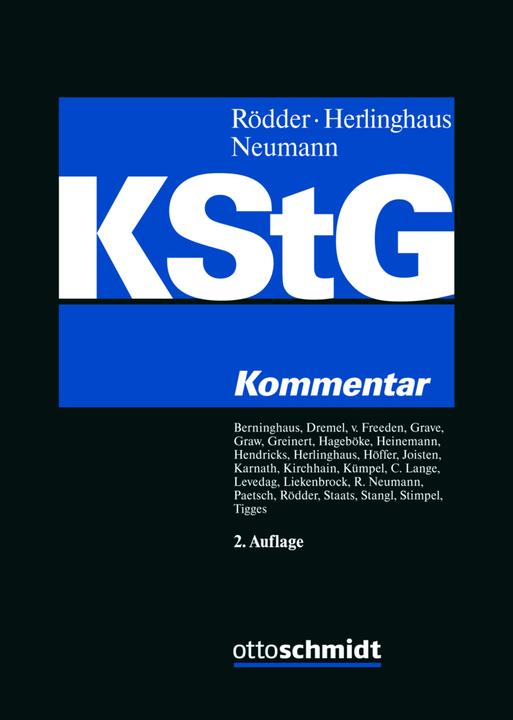 Actual product image Körperschaftsteuergesetz (German, Ralf Neumann, Andreas Herlinghaus, Thomas Rödder, 2023)