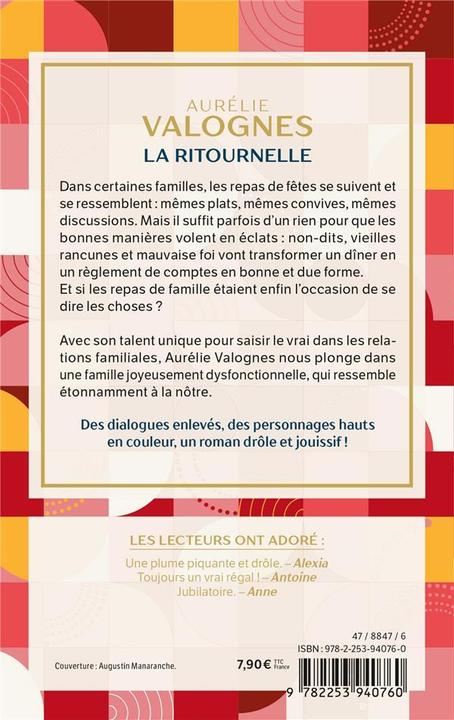 Produktbild La ritournelle (Französisch, Aurélie Valognes, 2023)