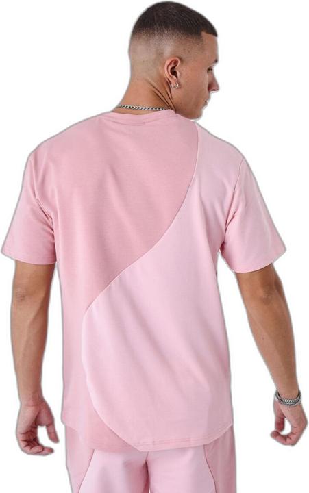Produktbild Project X Paris zweifarbiges t-shirt i wellenstil (M)