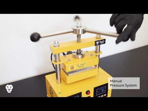 Actual product image Qnubu Rosin Hot Print Press 1T 6x12cm