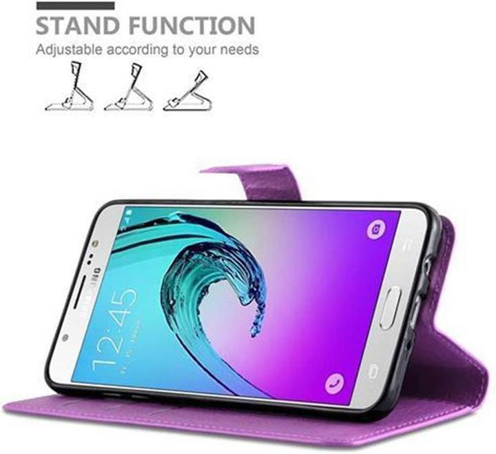 Actual product image Cadorabo Book with stand function cover (Samsung Galaxy J5 (2016))