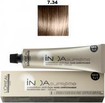 Actual product image L'Oréal Professionnel INOA Suprème ODS2 7.34 Fine cognac (Brown)