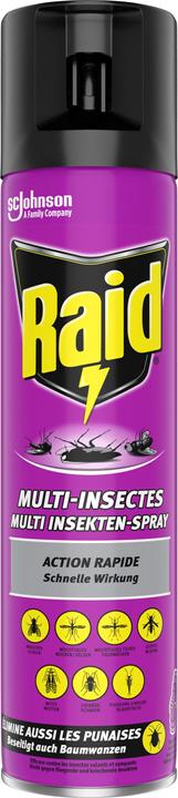 Image du produit Raid Spray multi insectes (400 ml)