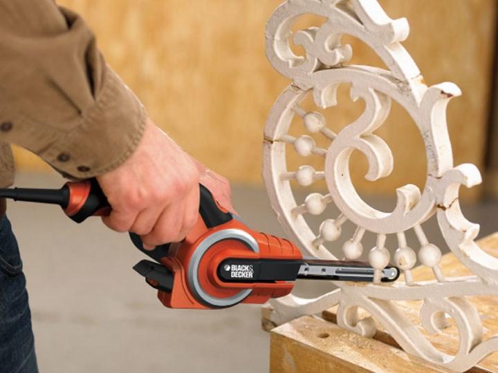 Immagine prodotto Black & Decker Levigatrice a nastro (Smerigliatrice, 400 W)