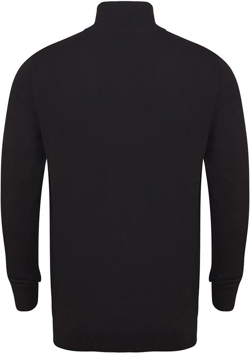 Actual product image Henbury 14 zip long sleeve jumper (L)