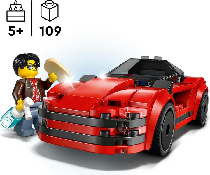 Produktbild LEGO Roter Sportwagen (60448, LEGO City)
