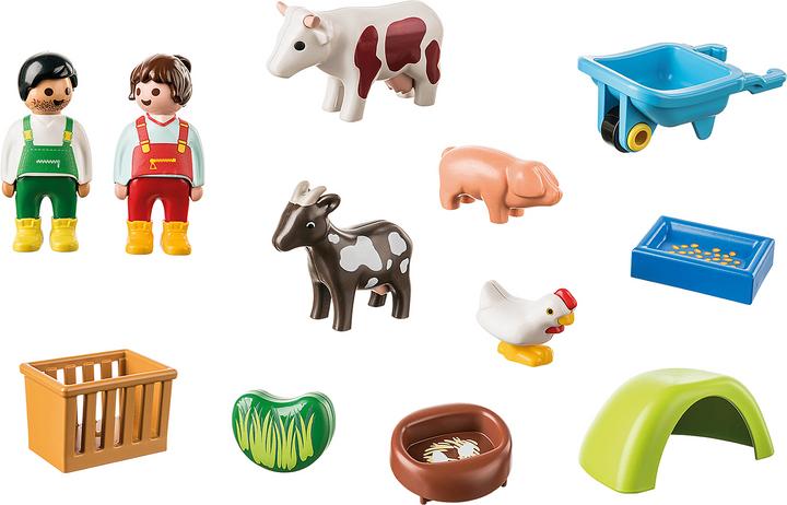 Produktbild Playmobil Bauernhof-Set (71158, Playmobil 1.2.3)