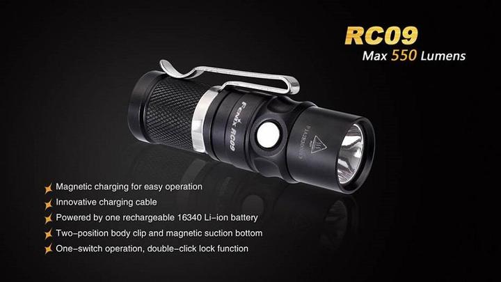 Actual product image Fenix Rc09 (7.50 cm, 550 lm)