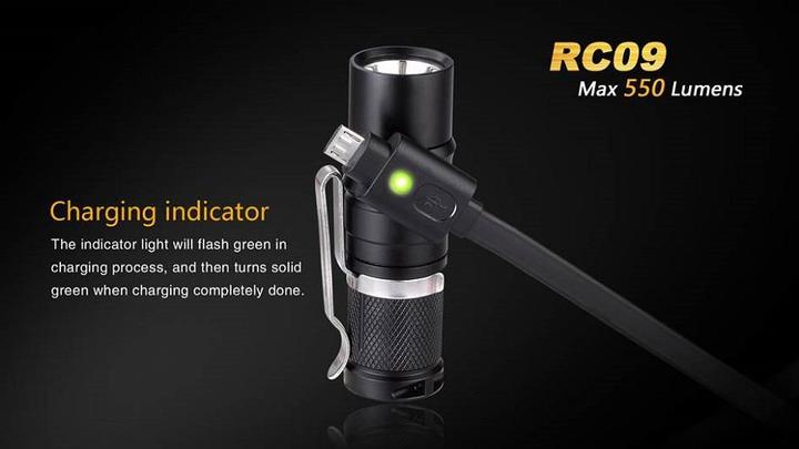 Actual product image Fenix Rc09 (7.50 cm, 550 lm)