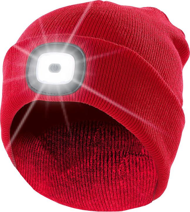 Image du produit Lunartec Bonnet tricoté avec LED