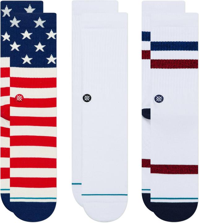 Image du produit Stance The Americana 3 Pack (Lot de 3, 38, 39, 40, 41, 42, 38 - 42)