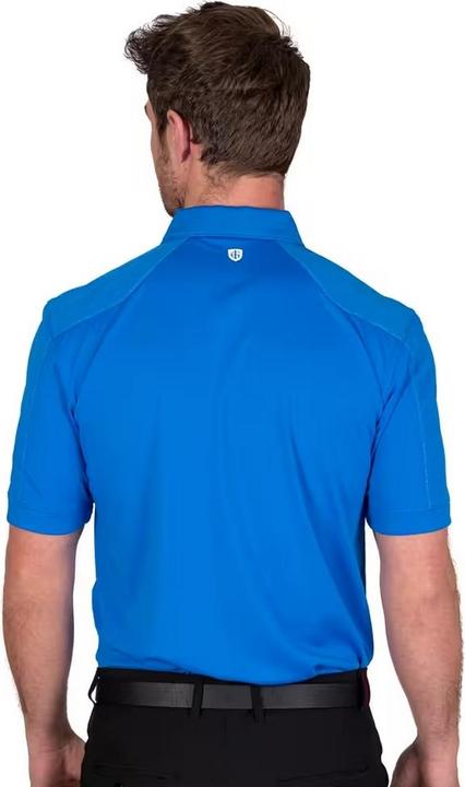 Produktbild Island Green Poloshirt Abgesteppt Emblem (M)