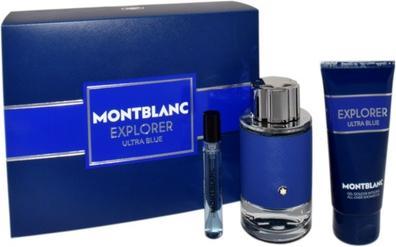Produktbild Montblanc Explorer Ultra Blue Set - 100ml Eau De Parfum, 75ml Travel Spray, 100ml Duschgel
