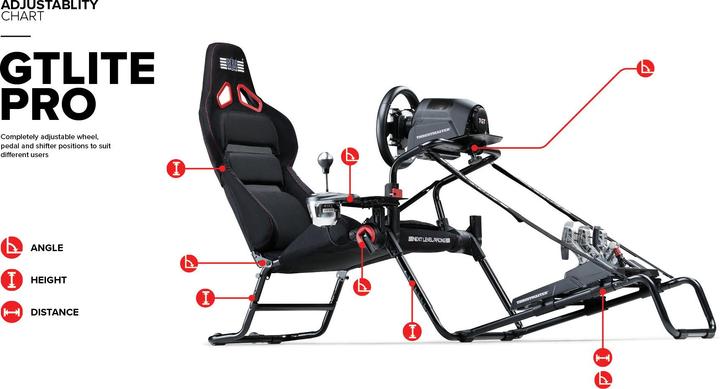 Produktbild Next Level Racing GT Lite Pro Foldable Cockpit