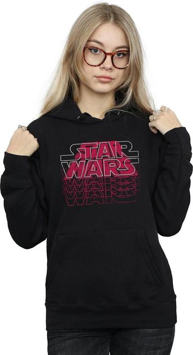 Immagine prodotto Star Wars Blended Logos Felpa con Cappuccio Donna (XXL)