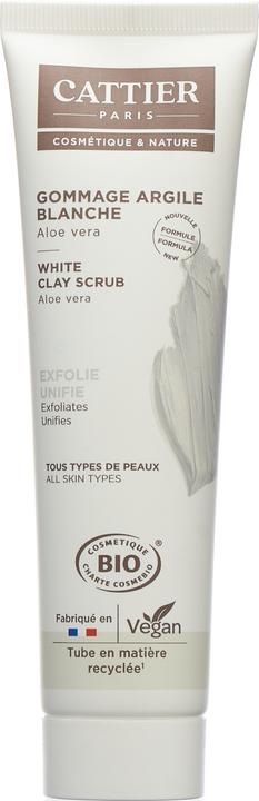 Cattier Gommage Argile Blanche (Peeling, 100 ml)