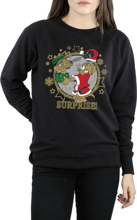 Produktbild Tom & Jerry Christmas Surprise Sweatshirt (L)