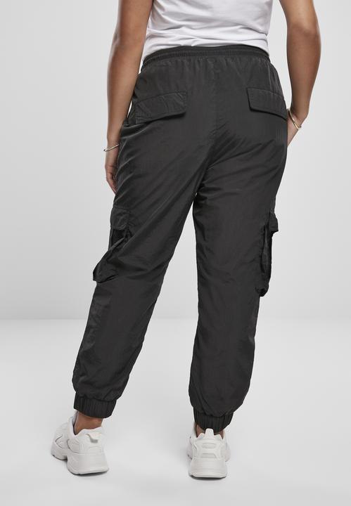 Produktbild Urban Classics Ladies High Waist Crinkle Nylon Cargo Pants (5XL)