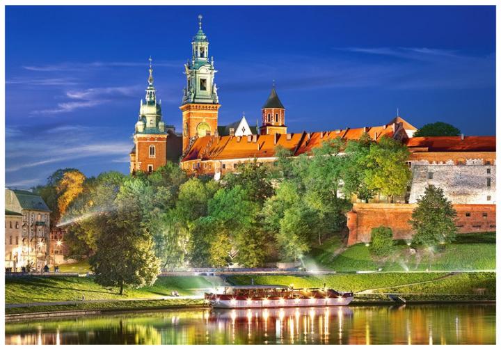 Image du produit Castorland Le château de Wawel de nuit (1000 pièces)