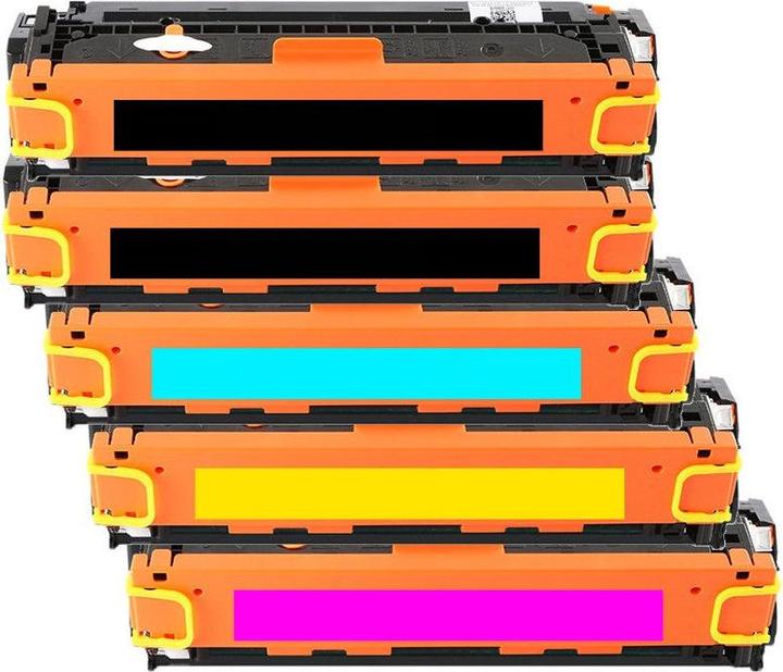 Image du produit Hermex Compatible 2550n cartouches de toner (M, C, Y, CF)