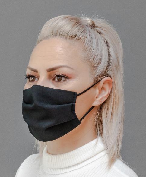 Image du produit Jakob Schlaepfer Testex Community Maske M schwarz (Pas de classe de protection officielle, 1 x)