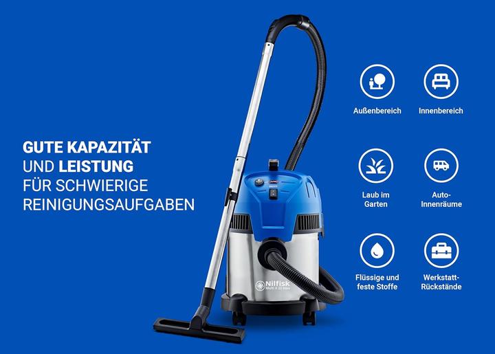 Produktbild Nilfisk Multi II 22 (Nass-Trockensauger)