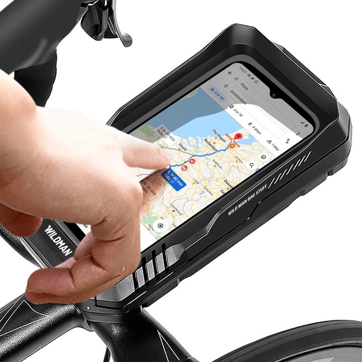 Actual product image Wildman FK1 Bicycle handlebar bag, 0.5L total volume (0.50 l, Handlebar bag)