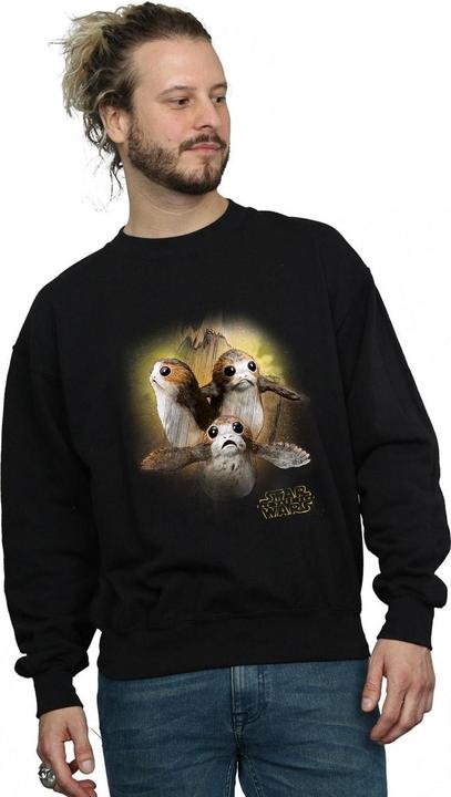 Immagine prodotto Star Wars The Last Jedi Porgs Brushed Felpa Uomo (XL)