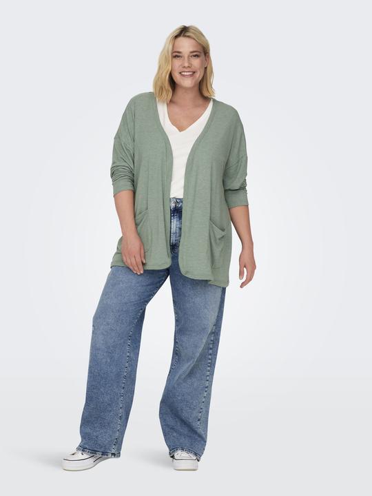 Produktbild Only Einfarbiger Curvy Strickjacke (L)