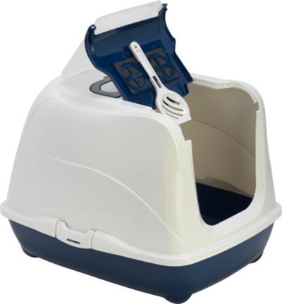 Immagine prodotto Moderna Lettiera Flip Cat grande blu scuro (Lettiera per gatti aperta)