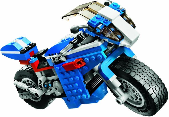 Produktbild LEGO Blaue Rennmaschine (6747, LEGO Creator 3-in-1)