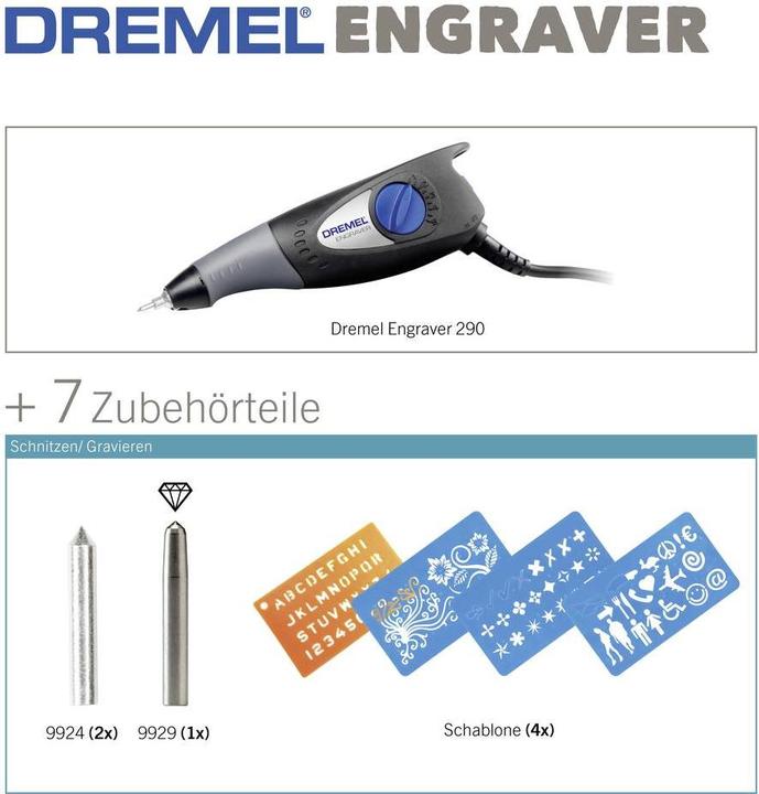 Actual product image Dremel Engraving device 35 W 290-3/4