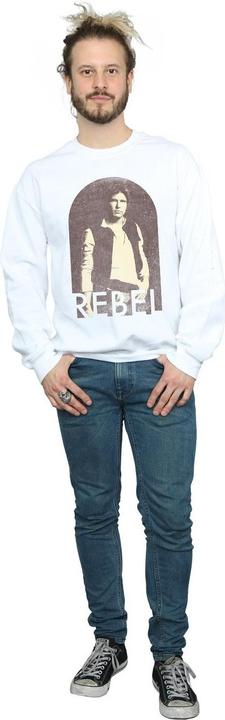 Actual product image Star Wars Mens Han Solo Rebel Sweatshirt (S)