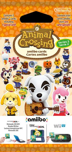 Image du produit Nintendo Cartes amiibo Animal Crossing - Série 2 (Switch Lite, Wii U, Switch OLED, Switch, 3DS)