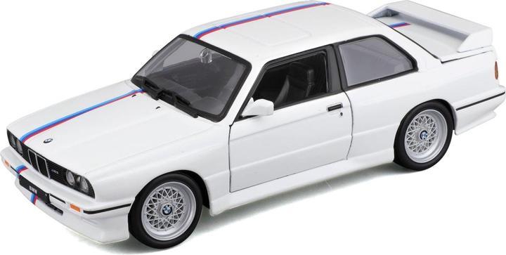 Productafbeelding Bburago BMW M3 1988, model auto, wit